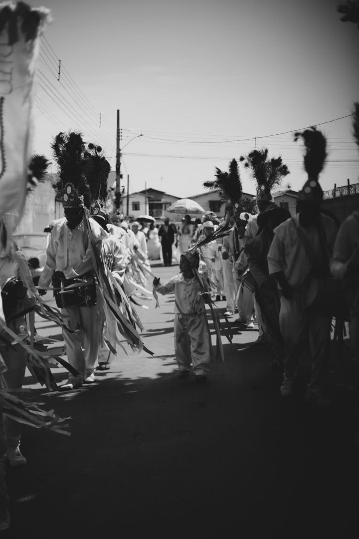Fotografia documental 20 do Terno de Nossa Senhora do Rosário e São Benedito em Bocaiuva
