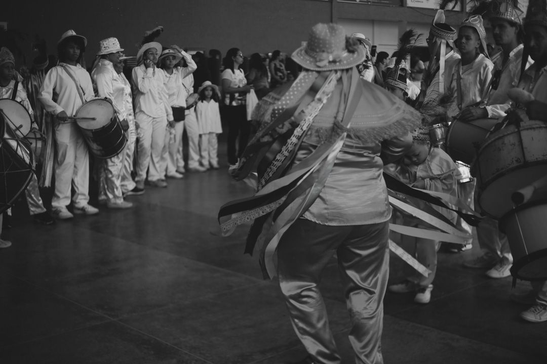 Fotografia documental 58 do Terno de Nossa Senhora do Rosário e São Benedito em Bocaiuva
