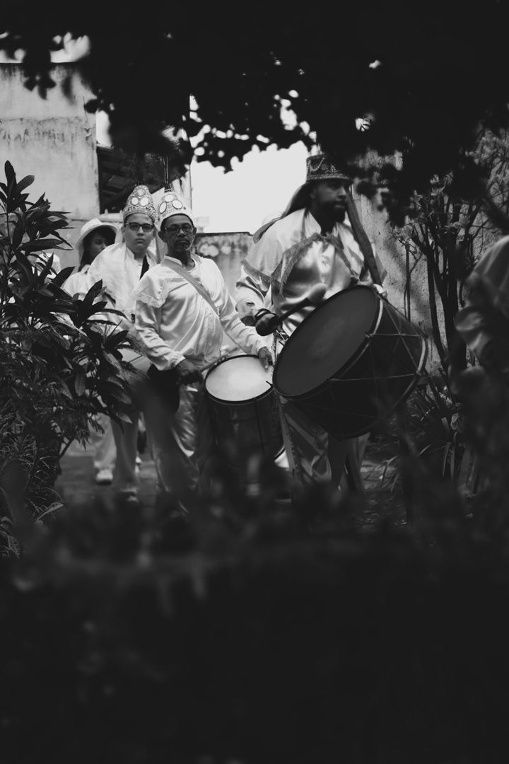 Fotografia documental 72 do Terno de Nossa Senhora do Rosário e São Benedito em Bocaiuva